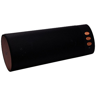 KitSound Boombar Bluetooth Portable Speaker with Built-In Mic Black/ Rose Gold KitSound Boombar Bluetooth Portable Speaker with Built-In Mic Black/ Rose Gold